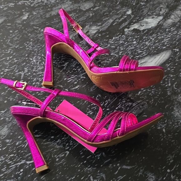 BRAND NEW RAMPAGE WOMEN'S STRAPPY HEELED OPEN TOE SANDAL R3 - Picture 11 of 16